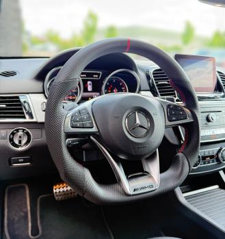 Mercedes W205 C63 W176 A53 W213 AMG Lenkrad neu Beziehen